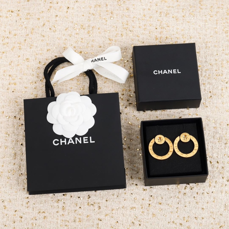 Ch*el earrings